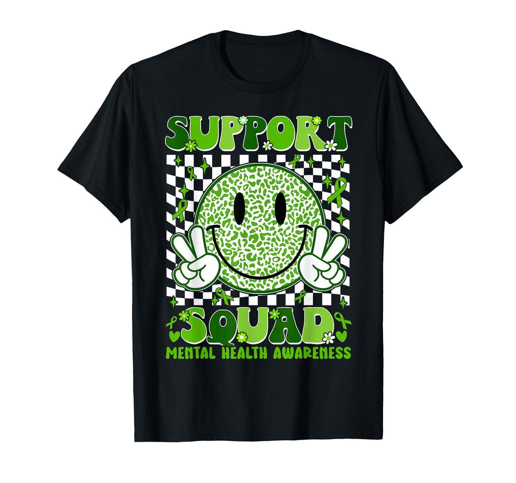 Motivation Support Squad Mental T-Shirt - Fun Novelty Design Men Women - T-Shirt, Sweatshirt, Hoodie
