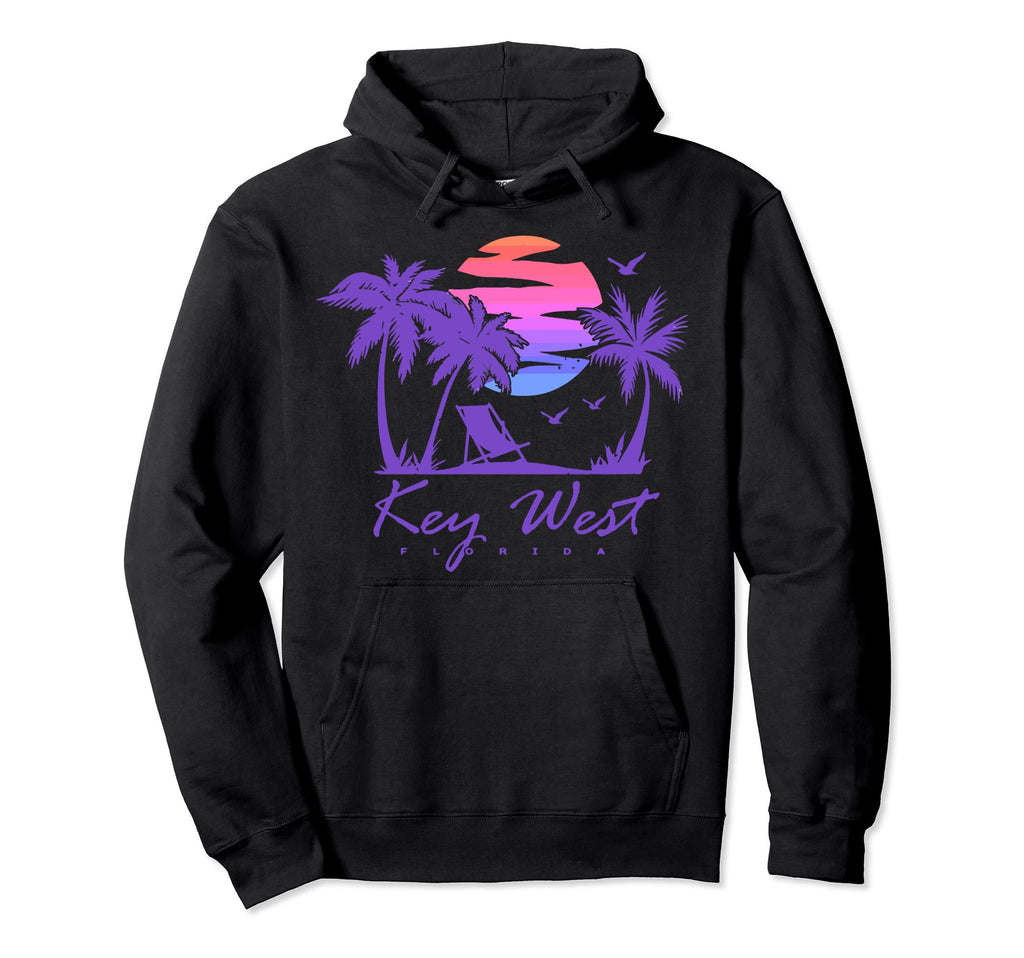 Key West Florida Spring Break Vacation Hoodie - Minimalist Print Unisex - T-Shirt, Sweatshirt, Hoodie