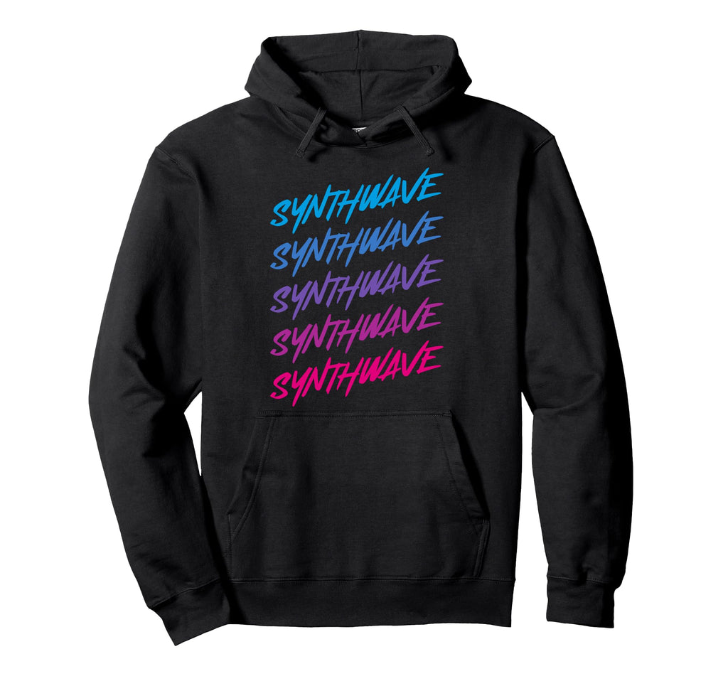 Synthwave 80S Synthesizer Music Retrowave Hoodie - Aesthetic Graphic Unisex - T-Shirt, Sweatshirt, Hoodie