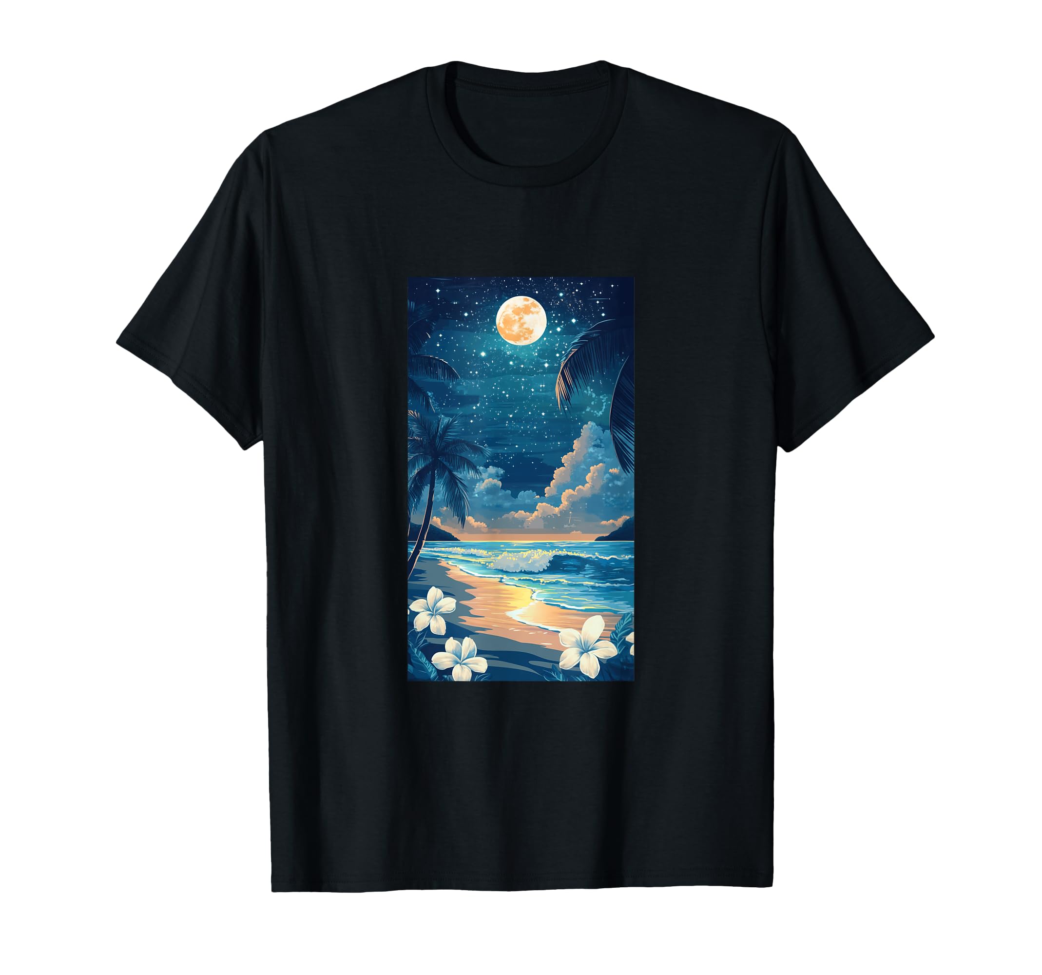Hawaiian Postcard Inspired Tropical T-Shirt - Unique Graphic Men Women - T-Shirt, Sweatshirt, Hoodie