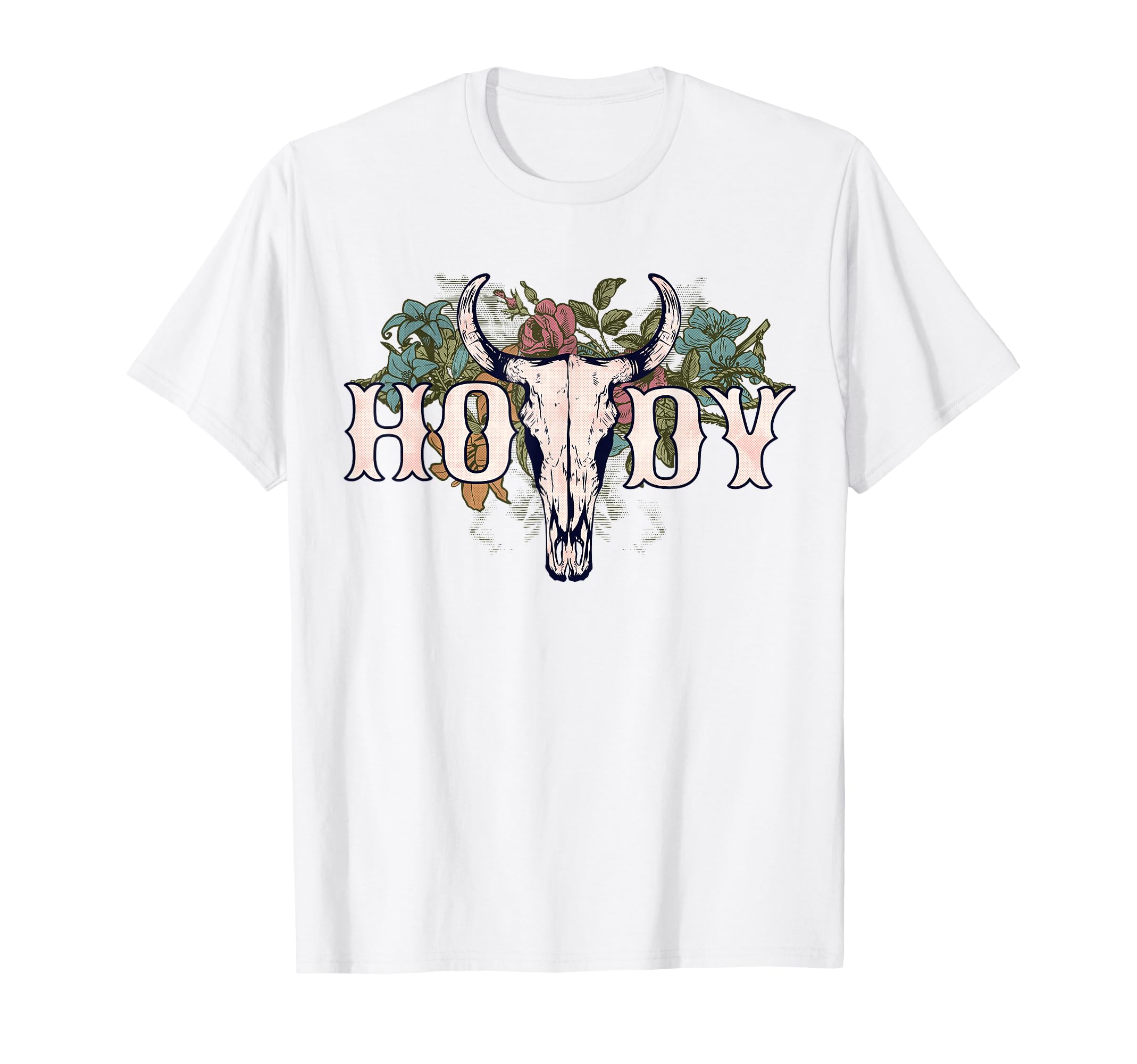 Howdy Western Country Cowboy Rodeo T-Shirt - Graphic Print for Adults - T-Shirt, Sweatshirt, Hoodie