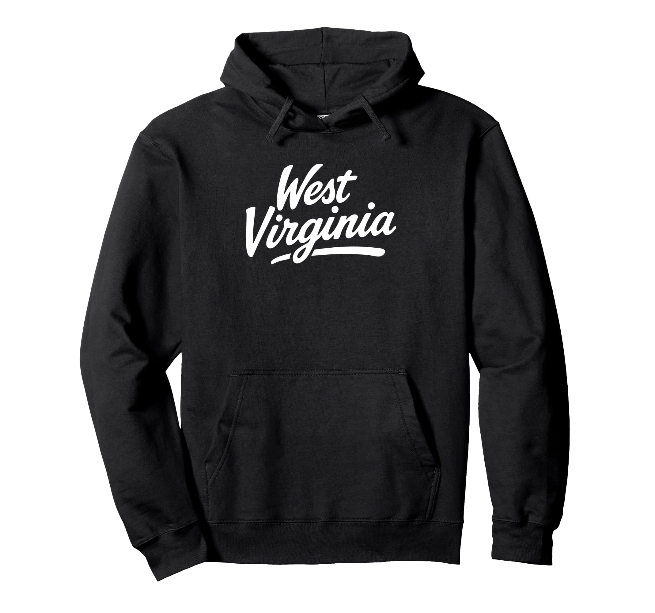 West Virginia Script Hoodie - Casual Everyday Wear for Adults - T-Shirt, Sweatshirt, Hoodie