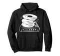 Music Lover Vinyl Record Player Gift Hoodie - Novelty Apparel Unisex - T-Shirt, Sweatshirt, Hoodie