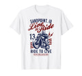 Sandpoint Idaho Motorcycle Skull T-Shirt - Fun Novelty Design for Adults - T-Shirt, Sweatshirt, Hoodie