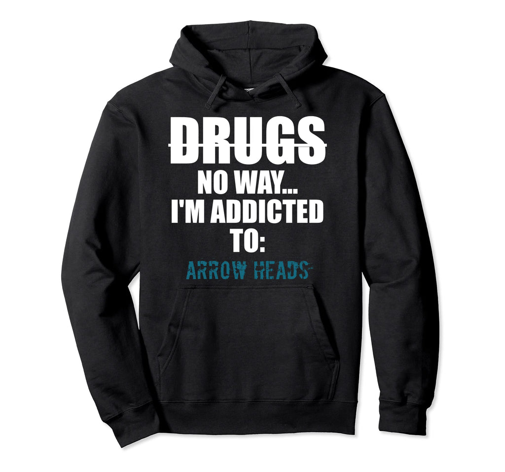 Arrow Heads Collecting Distressed Funny Hoodie - Unique Graphic for Adults - T-Shirt, Sweatshirt, Hoodie