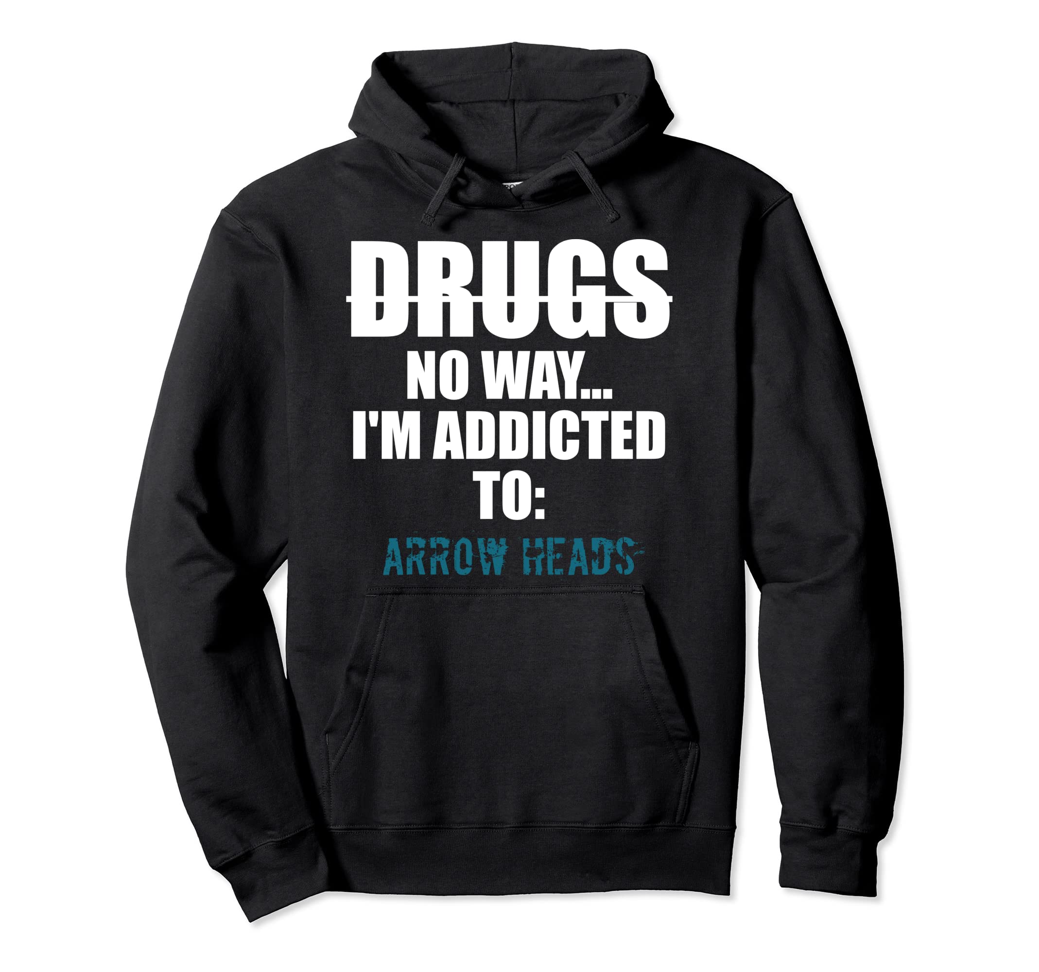 Arrow Heads Collecting Distressed Funny Hoodie - Unique Graphic for Adults - T-Shirt, Sweatshirt, Hoodie