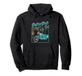 Daytona Beach Florida Motorcycle Hoodie - Custom Art Print for Adults - T-Shirt, Sweatshirt, Hoodie