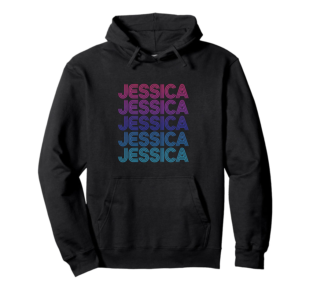 Jessica Funny Personalized Name Hoodie - Unique Graphic Men Women - T-Shirt, Sweatshirt, Hoodie