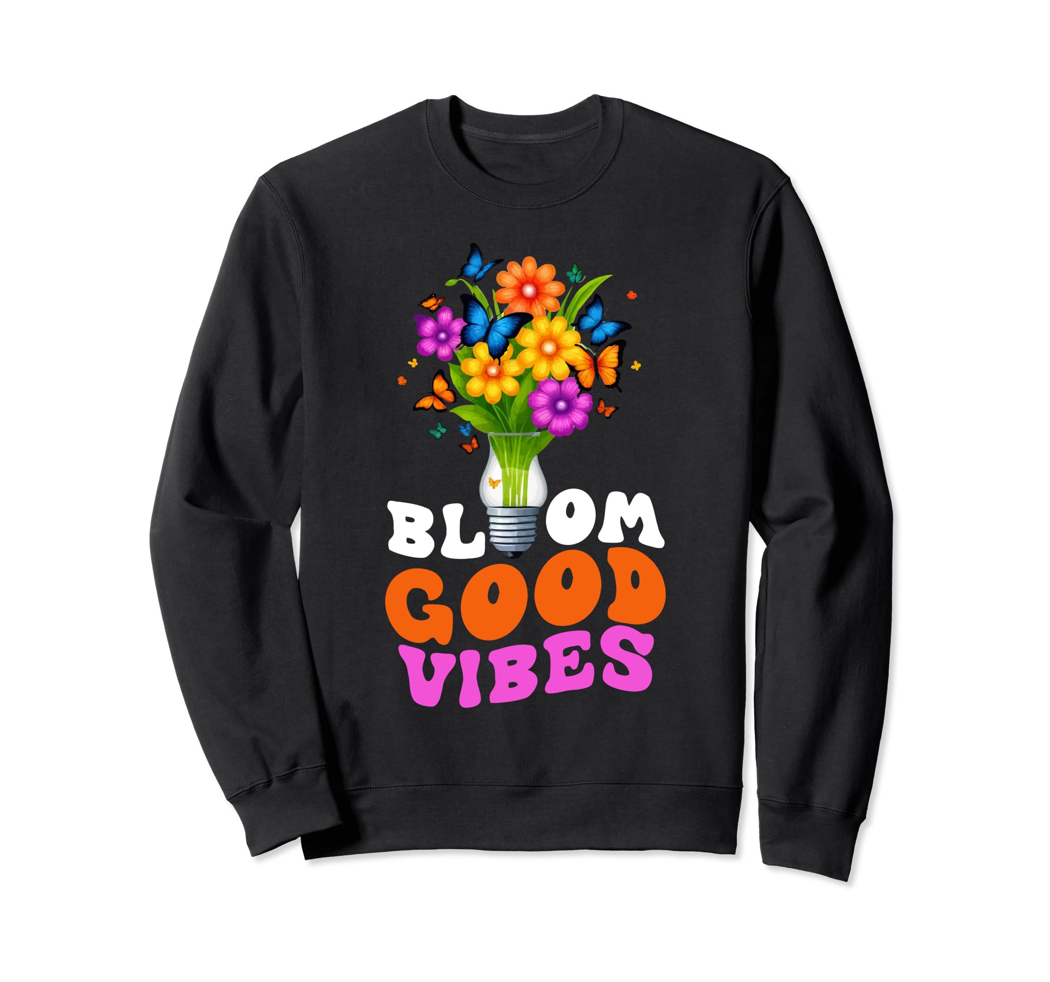 Free Spirited Nature 60S Sweatshirt - Casual Everyday Wear for Adults - T-Shirt, Sweatshirt, Hoodie