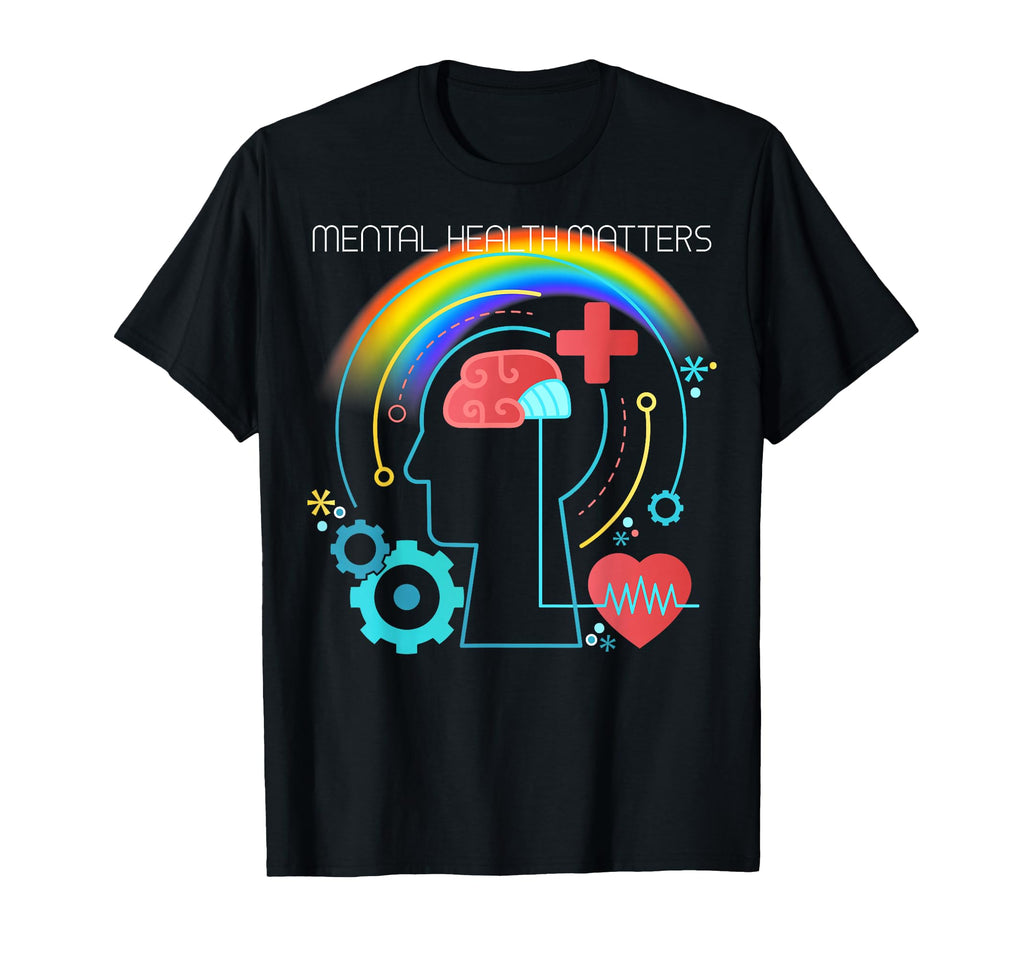 Lgbt Mental Health Matters T-Shirt - Novelty Apparel Men Women - T-Shirt, Sweatshirt, Hoodie