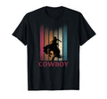 Cowboy Western Country Mens T-Shirt - Graphic Print for Adults - T-Shirt, Sweatshirt, Hoodie