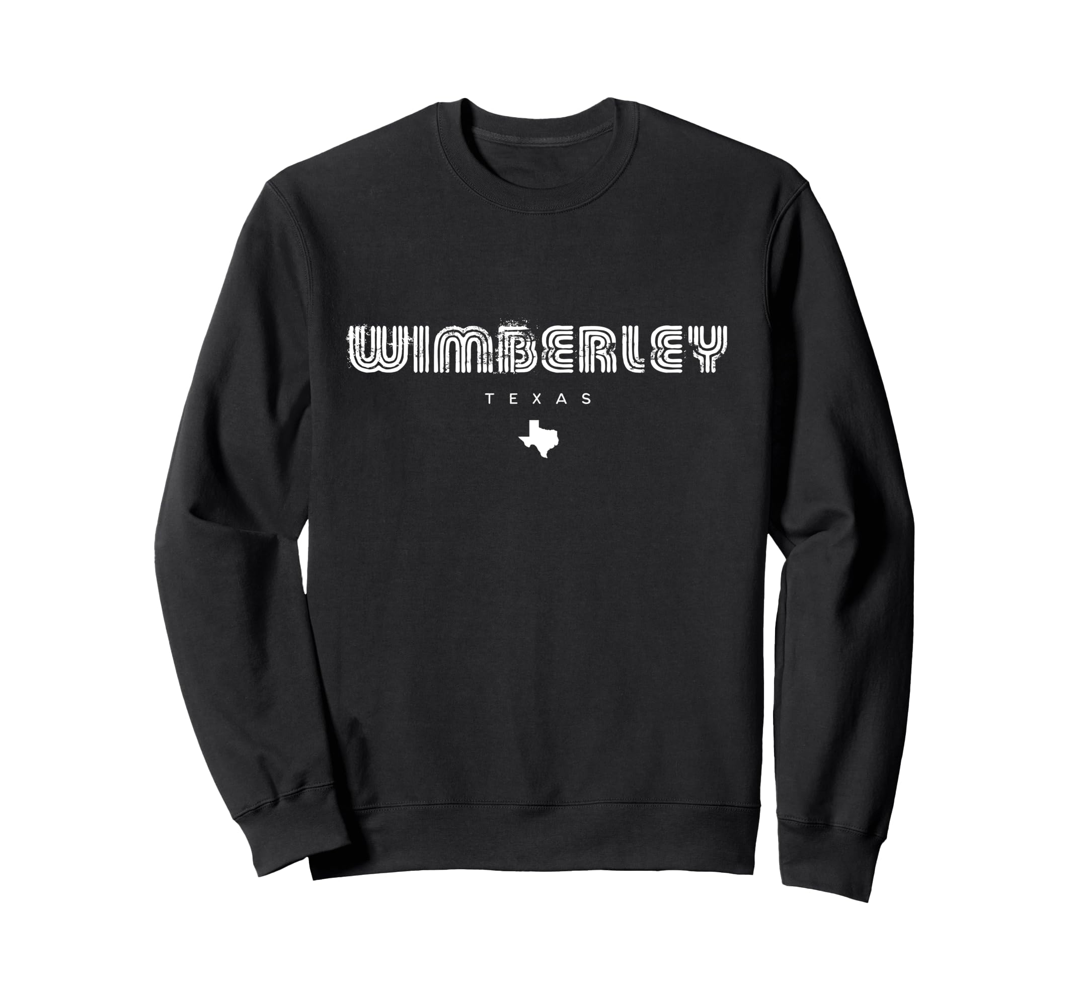 Wimberley Texas Tx 70S 80S Type Sweatshirt - Graphic Print Unisex - T-Shirt, Sweatshirt, Hoodie