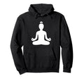 Meditating Figure Simple Hoodie - Casual Everyday Wear Men Women - T-Shirt, Sweatshirt, Hoodie
