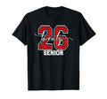 Classes Senior 2026 Graduation Typography T-Shirt - Graphic Print Men Women - T-Shirt, Sweatshirt, Hoodie