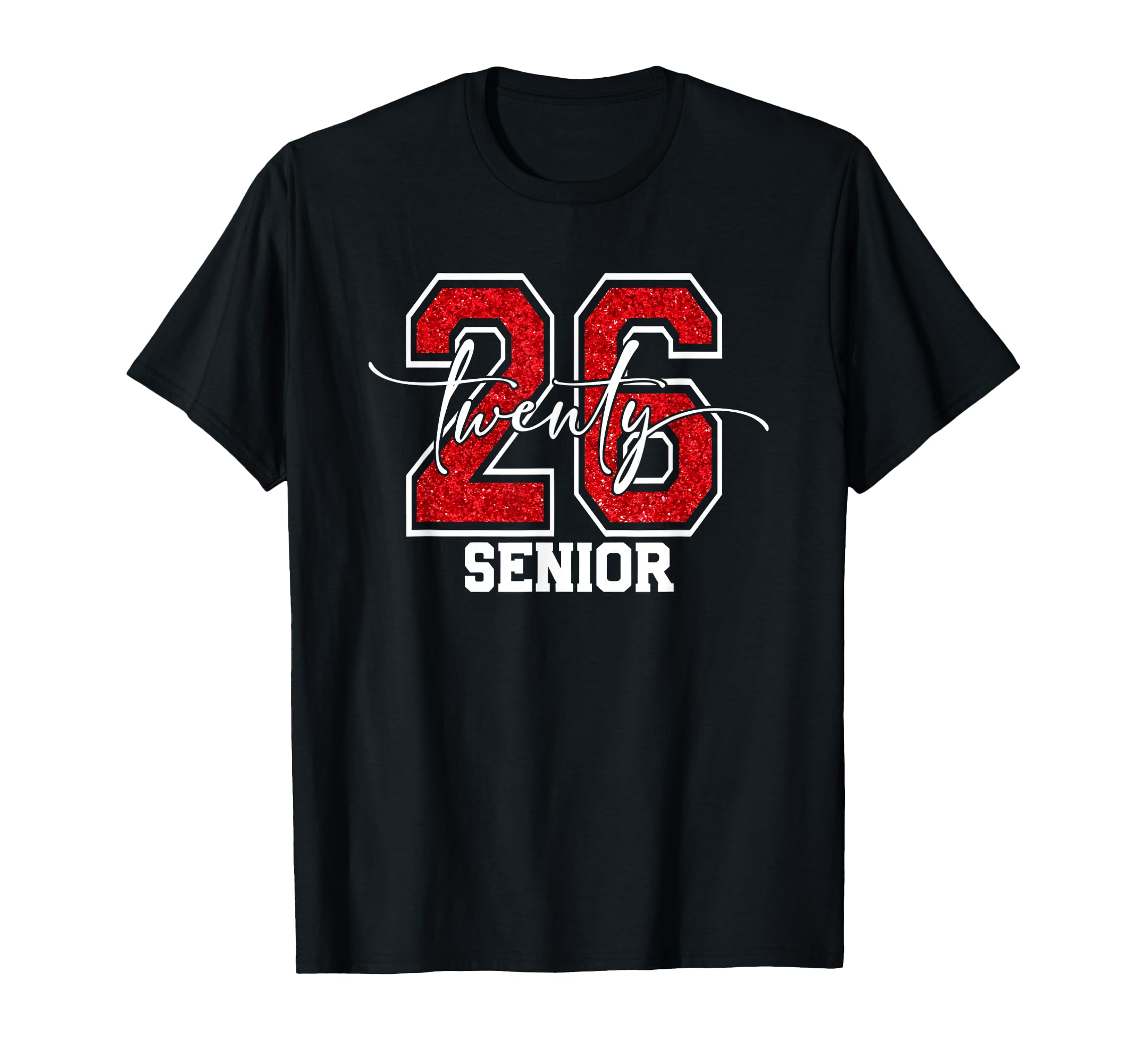 Classes Senior 2026 Graduation Typography T-Shirt - Graphic Print Men Women - T-Shirt, Sweatshirt, Hoodie