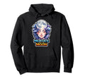 Moon Meditation Lunar Mindfulness Hoodie - Aesthetic Graphic for Adults - T-Shirt, Sweatshirt, Hoodie