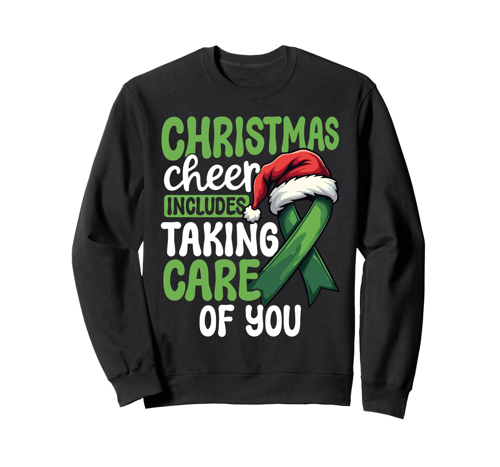 Includes Taking Care You Mental Health Sweatshirt - Graphic Print Men Women - T-Shirt, Sweatshirt, Hoodie