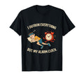 I Outrun Everything But My Alarm Clock T-Shirt - Unique Graphic for Adults - T-Shirt, Sweatshirt, Hoodie