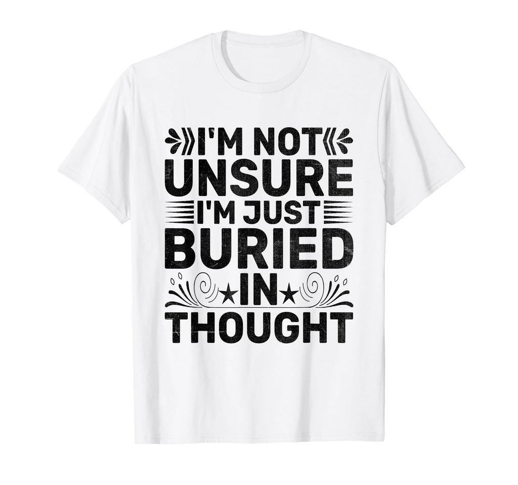 Overthinking Overthinker Funny T-Shirt - Minimalist Print Men Women - T-Shirt, Sweatshirt, Hoodie