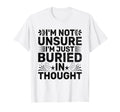 Overthinking Overthinker Funny T-Shirt - Minimalist Print Men Women - T-Shirt, Sweatshirt, Hoodie