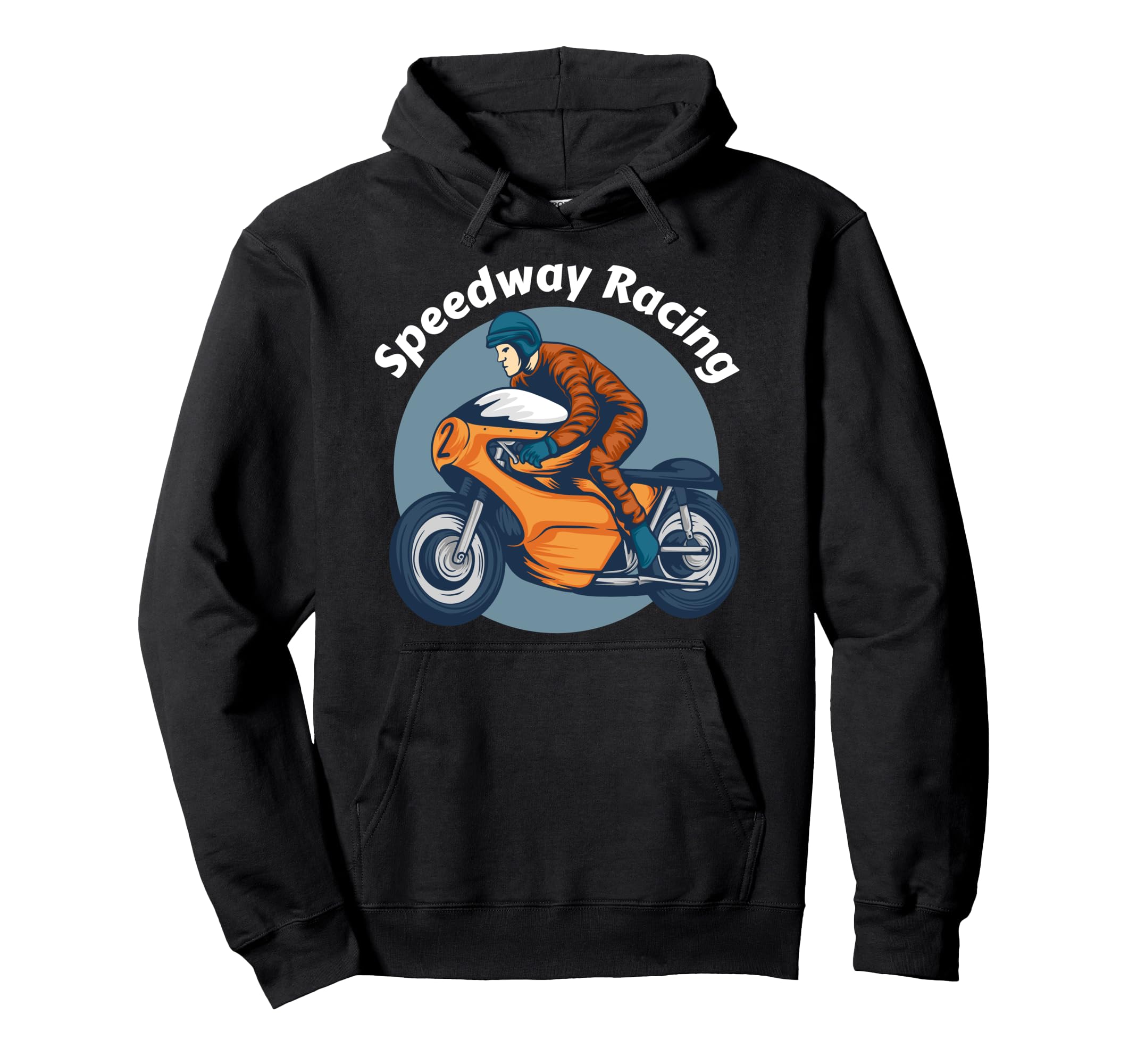 Speedway Racing Passion Motorcycle Rider Hoodie - Aesthetic Graphic Unisex - T-Shirt, Sweatshirt, Hoodie