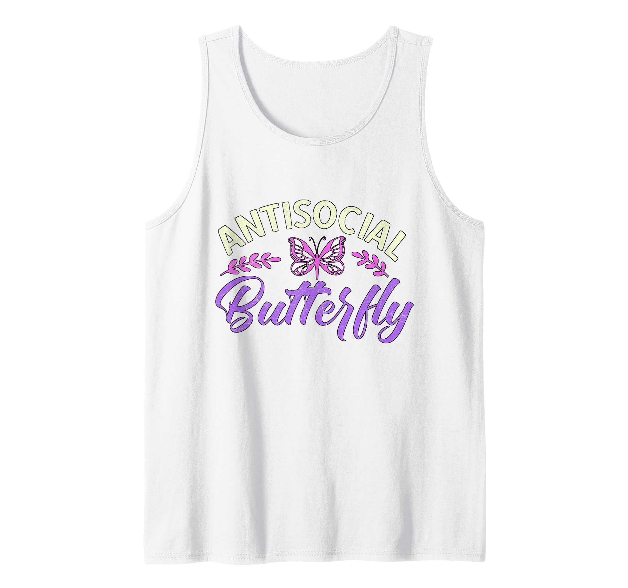 Antisocial Butterfly Pretty Hoodie - Aesthetic Graphic Unisex - T-Shirt, Sweatshirt, Hoodie