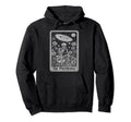 Overthinker Tarot Cards Reader Hoodie - Trendy Graphic for Adults - T-Shirt, Sweatshirt, Hoodie