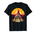 Car Sunset Rays Wavy T-Shirt - Graphic Print for Adults - T-Shirt, Sweatshirt, Hoodie