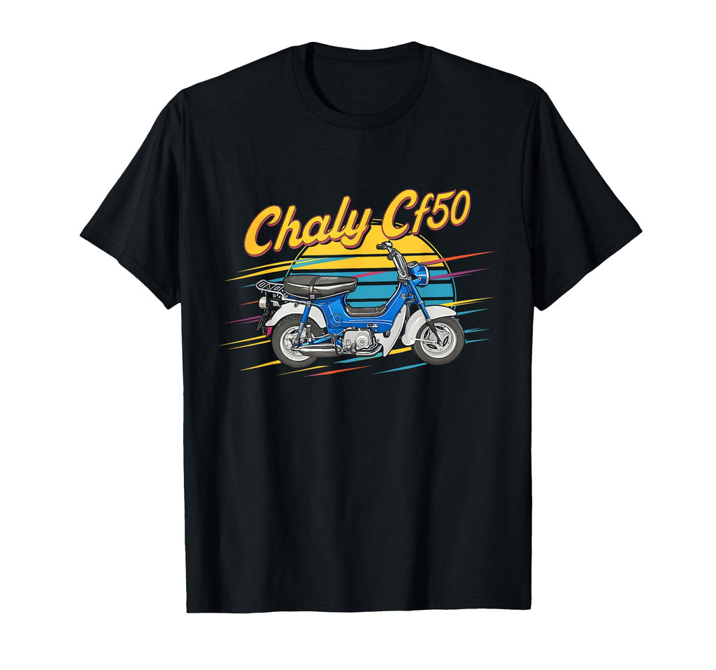 Chaly Cf50 Moped Mini Bike T-Shirt - Custom Art Print for Adults - T-Shirt, Sweatshirt, Hoodie