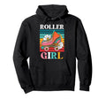Roller Skating Skater 70S 80S Hoodie - Fun Novelty Design Unisex - T-Shirt, Sweatshirt, Hoodie