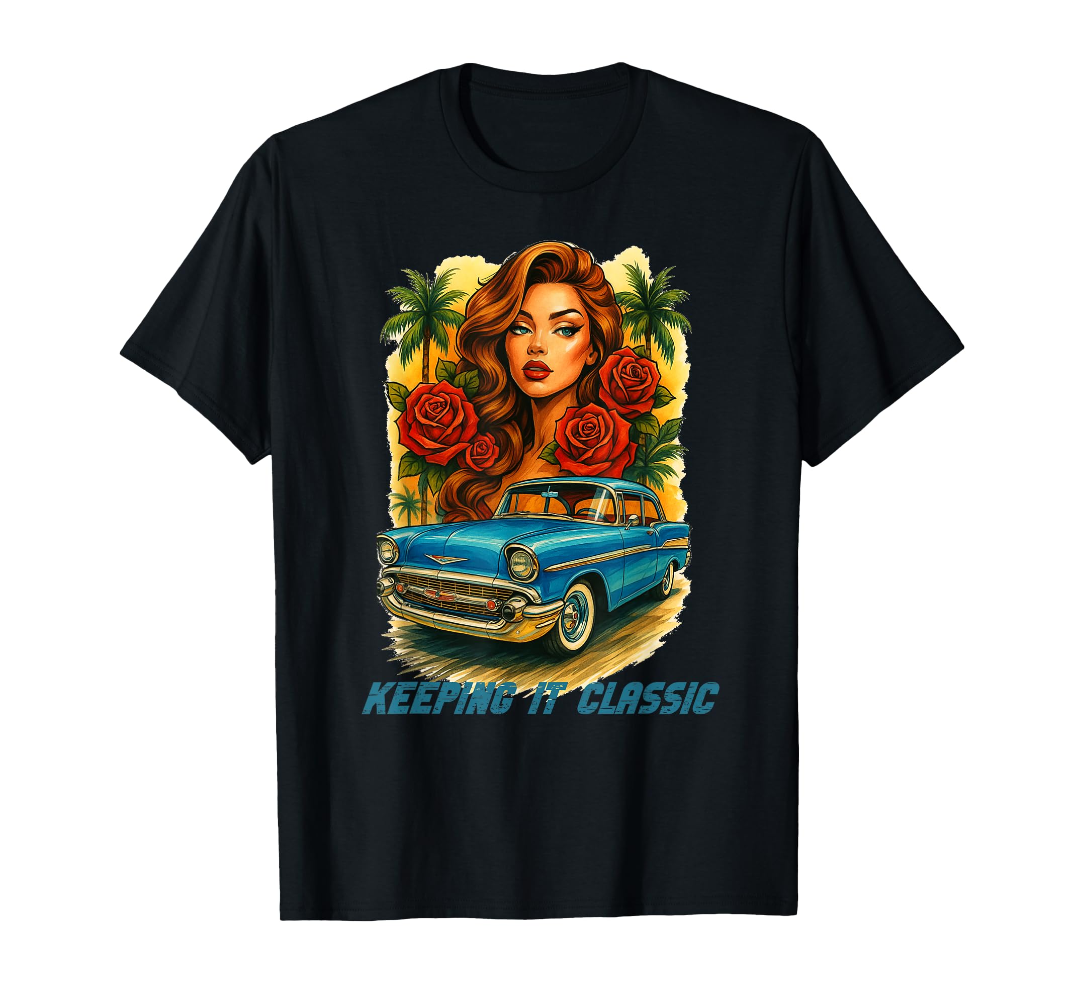 Car Timeless Auto California Car Show T-Shirt - Streetwear Style Unisex - T-Shirt, Sweatshirt, Hoodie
