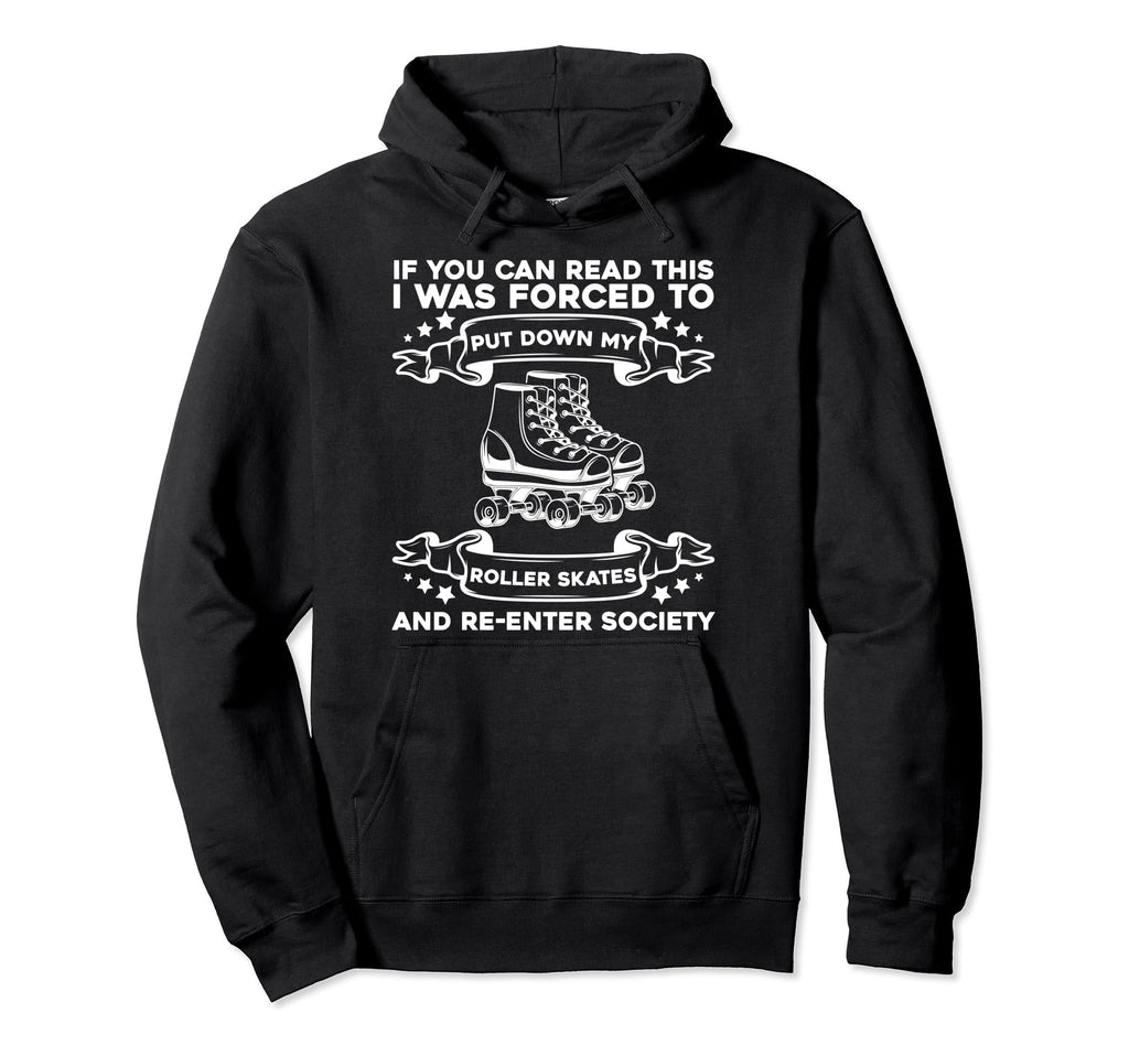 Roller Skating Derby Skater 70S Hoodie - Aesthetic Graphic for Adults - T-Shirt, Sweatshirt, Hoodie