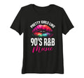 Womens R B Artist 90 S R And B Tri Blend T-Shirt - Graphic Print Men Women - T-Shirt, Sweatshirt, Hoodie