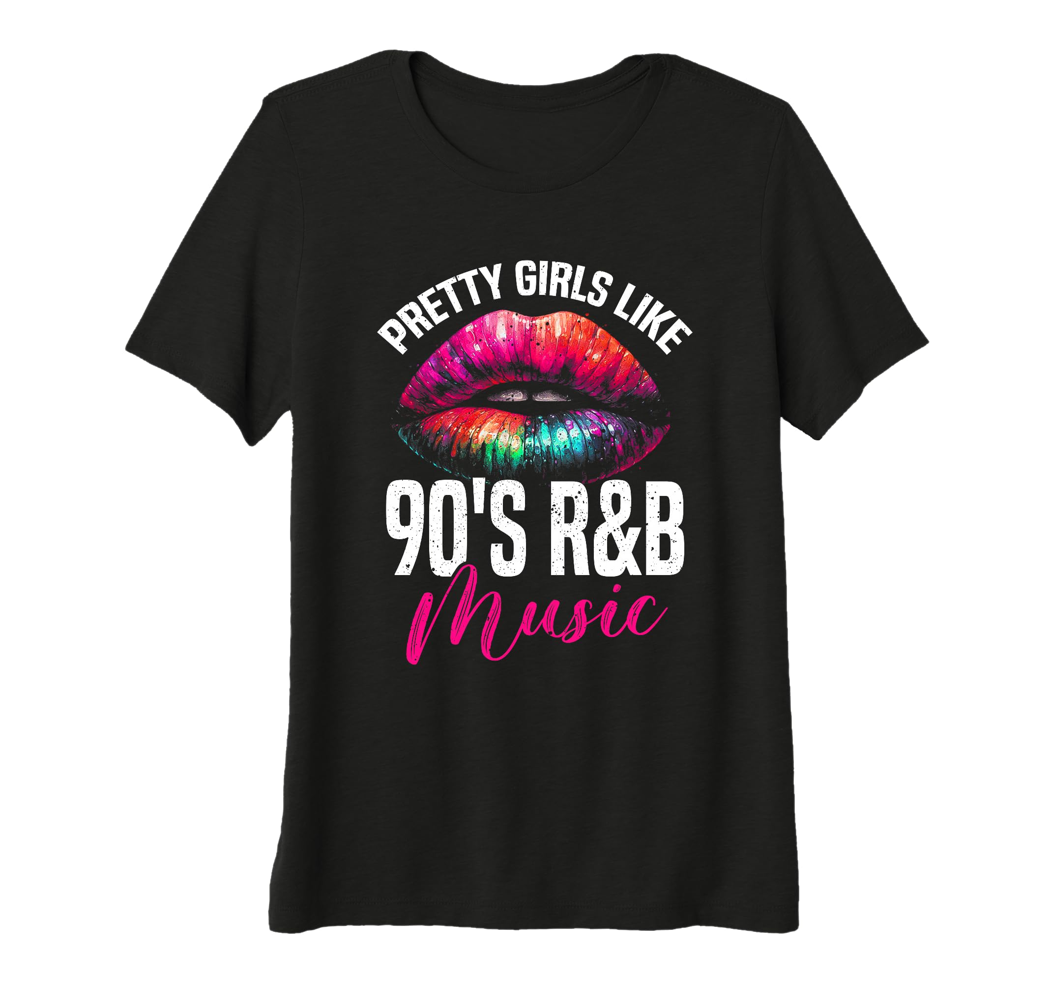 Womens R B Artist 90 S R And B Tri Blend T-Shirt - Graphic Print Men Women - T-Shirt, Sweatshirt, Hoodie