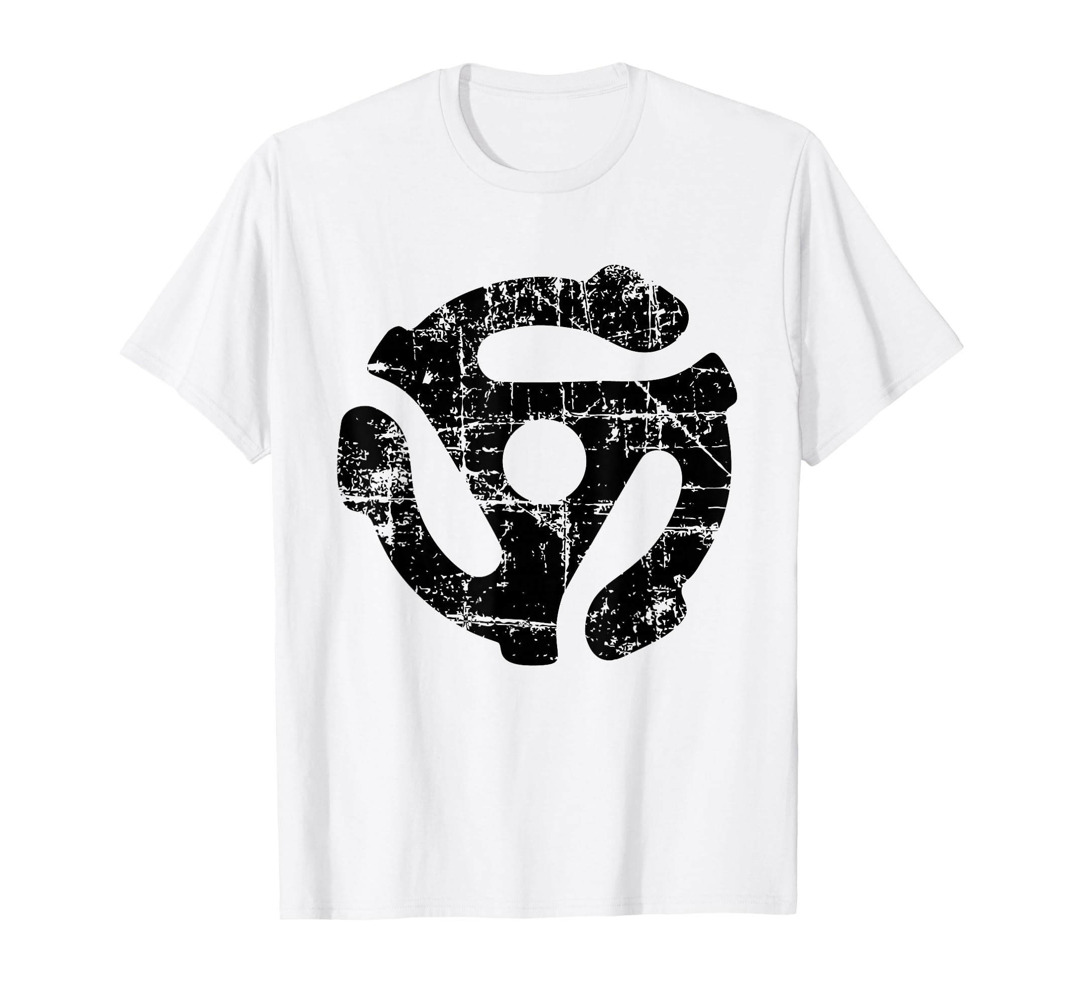 45 Rpm Vinyl Record Adapter T-Shirt - Casual Everyday Wear for Adults - T-Shirt, Sweatshirt, Hoodie