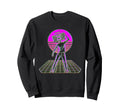 80S Boombox Art Synthwave Music Sweatshirt - Minimalist Print for Adults - T-Shirt, Sweatshirt, Hoodie