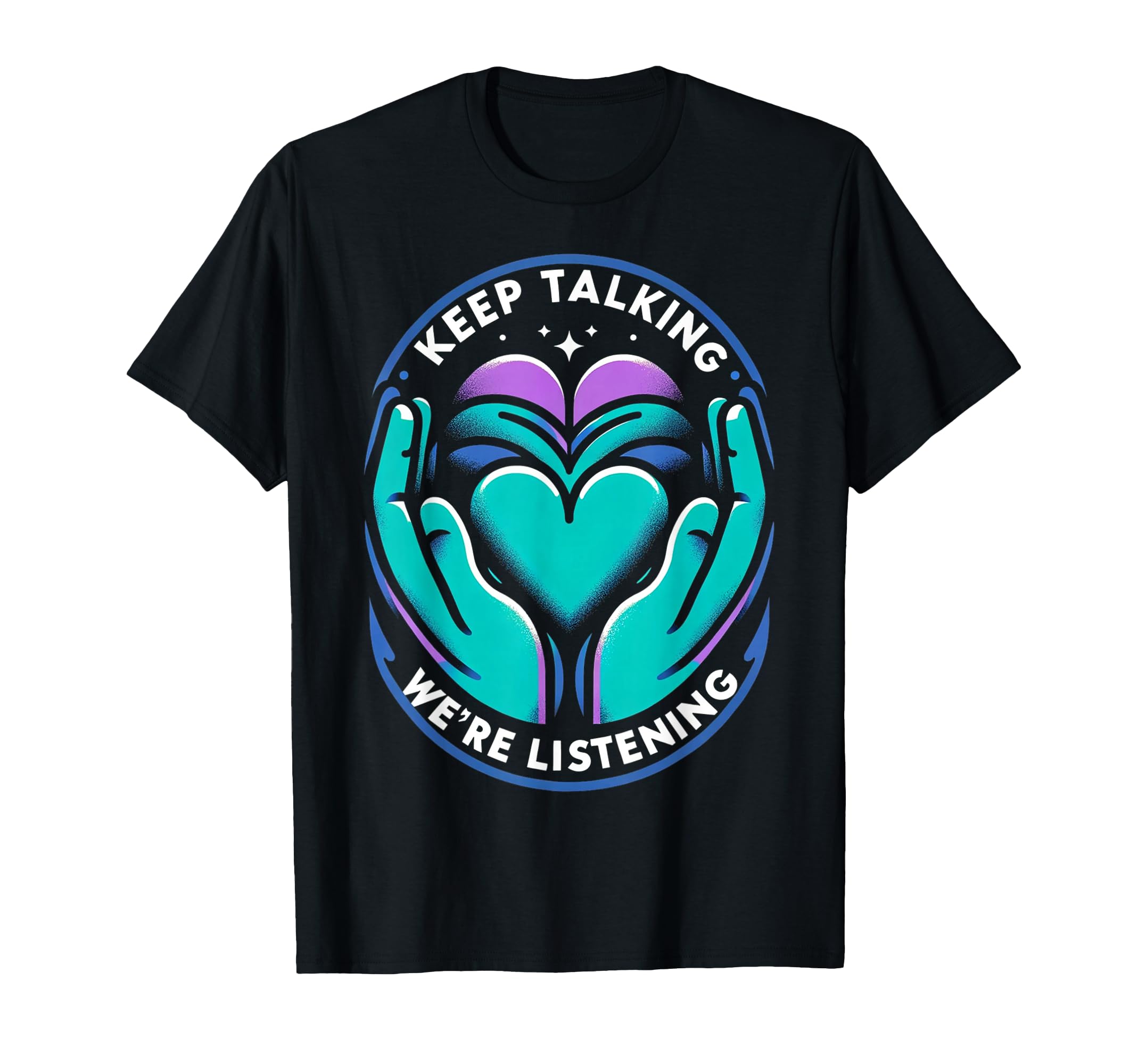Mental Health Recovery Journey Suicide T-Shirt - Trendy Graphic for Adults - T-Shirt, Sweatshirt, Hoodie