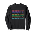 Mental Health Matters Spread Sweatshirt - Minimalist Print Unisex - T-Shirt, Sweatshirt, Hoodie
