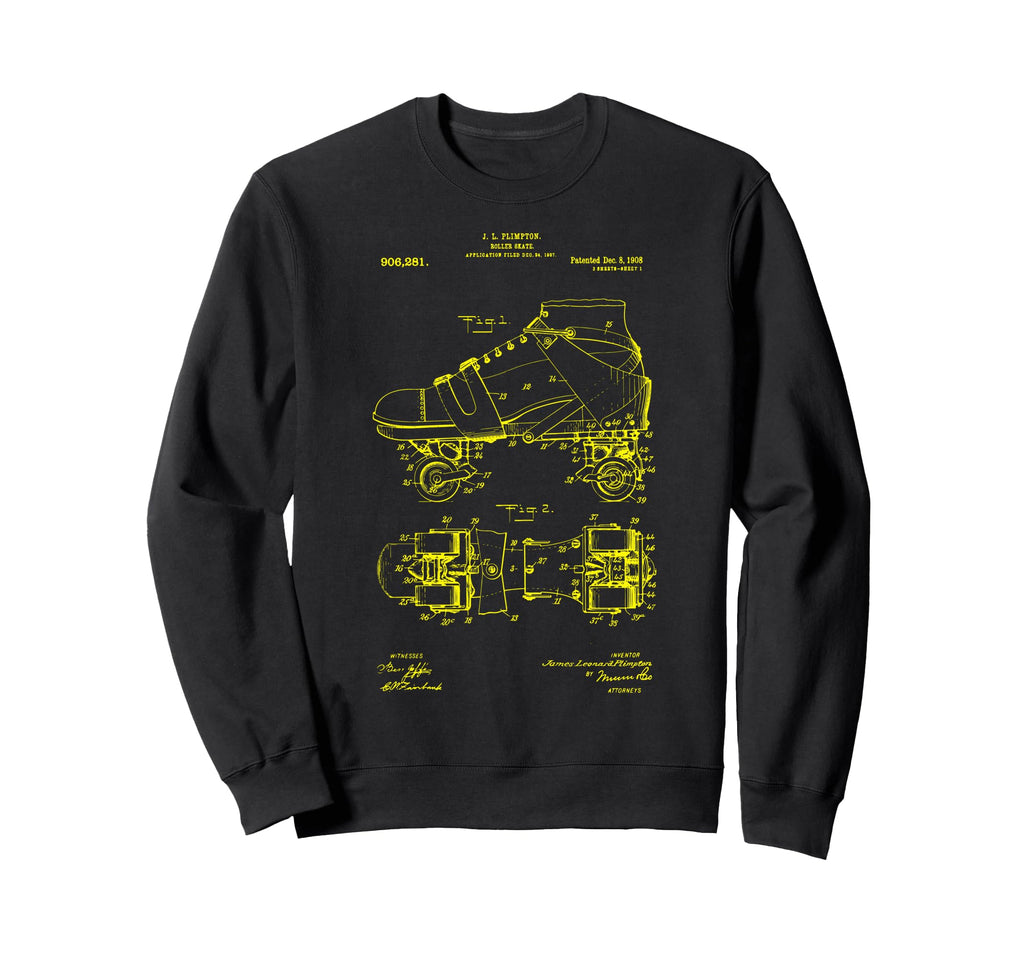 Roller Skate Roller Derby Sweatshirt - Casual Everyday Wear for Adults - T-Shirt, Sweatshirt, Hoodie