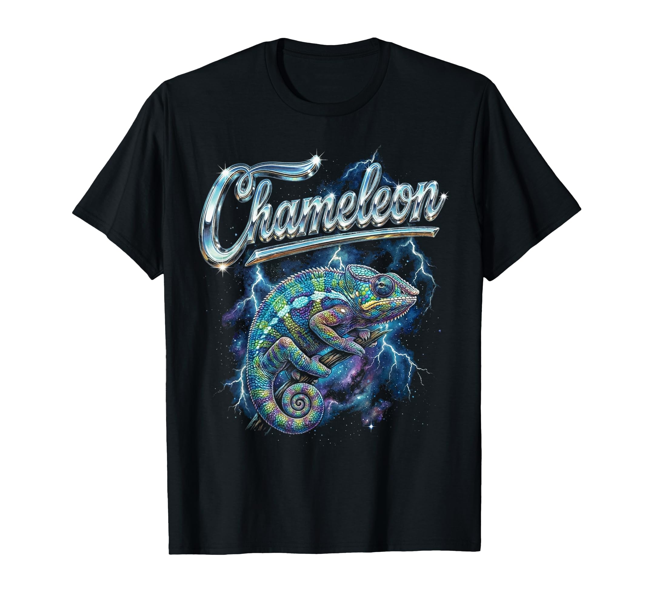 Chameleon 90S Funny Chameleon 80S T-Shirt - Unique Graphic Unisex - T-Shirt, Sweatshirt, Hoodie