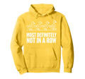 Duck Most Definitely Not All Row Mental Hoodie - Graphic Print for Adults - T-Shirt, Sweatshirt, Hoodie