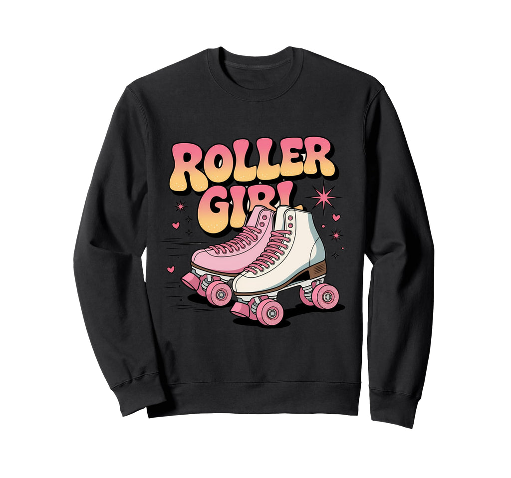 Roller Skater 80S Roller Skates 70S 90S Sweatshirt - Graphic Print Unisex - T-Shirt, Sweatshirt, Hoodie
