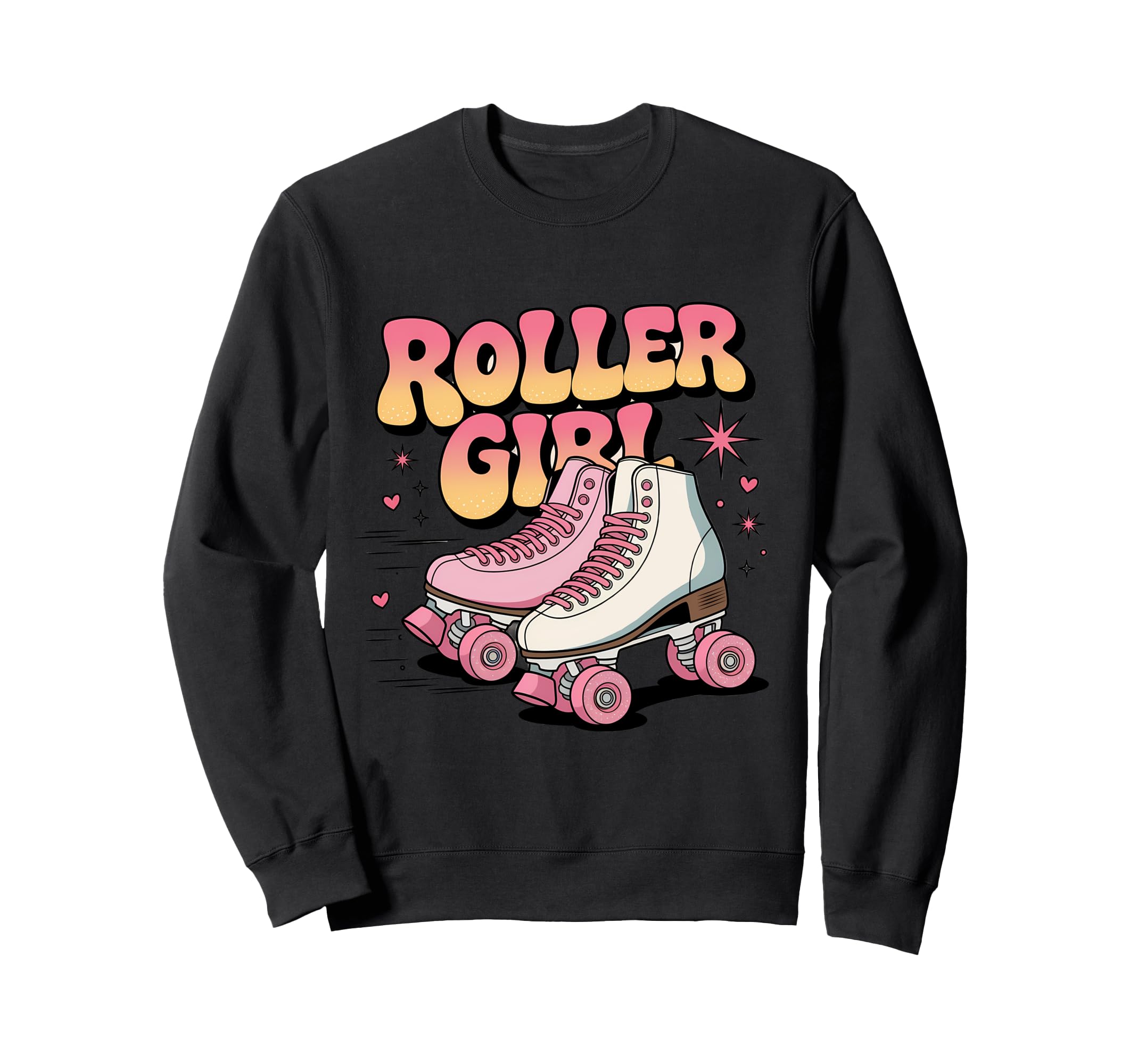 Roller Skater 80S Roller Skates 70S 90S Sweatshirt - Graphic Print Unisex - T-Shirt, Sweatshirt, Hoodie