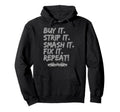 Demolition Derby Demolition Driver Hoodie - Casual Everyday Wear Men Women - T-Shirt, Sweatshirt, Hoodie