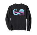 Santa Cruz California Sunset Sweatshirt - Unique Graphic Men Women - T-Shirt, Sweatshirt, Hoodie
