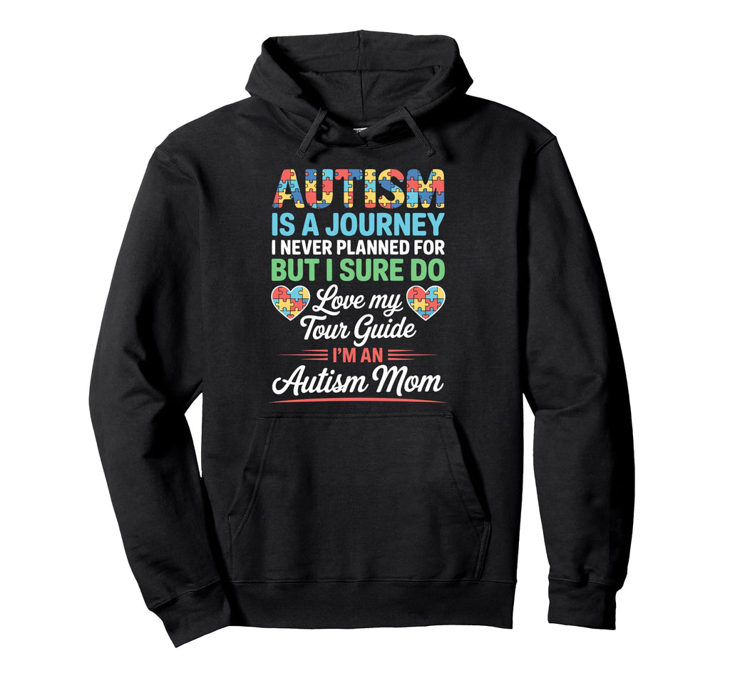 Autism Mom Mother Autistic Child Hoodie - Minimalist Print Men Women - T-Shirt, Sweatshirt, Hoodie