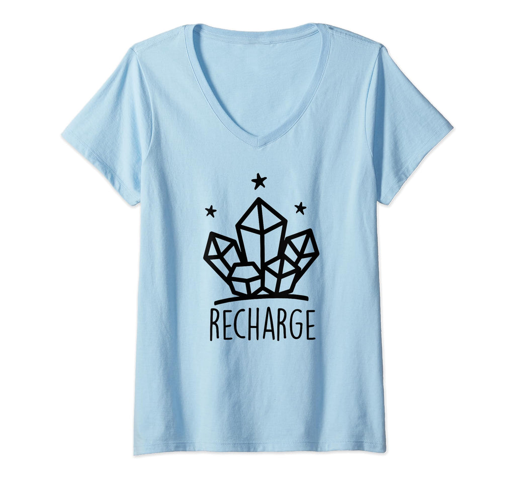Womens Metaphysical Crystal Recharge T-Shirt - Graphic Print Men Women - T-Shirt, Sweatshirt, Hoodie