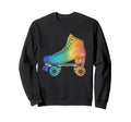 Roller Skating 70S 80S 90S Sweatshirt - Minimalist Print Men Women - T-Shirt, Sweatshirt, Hoodie