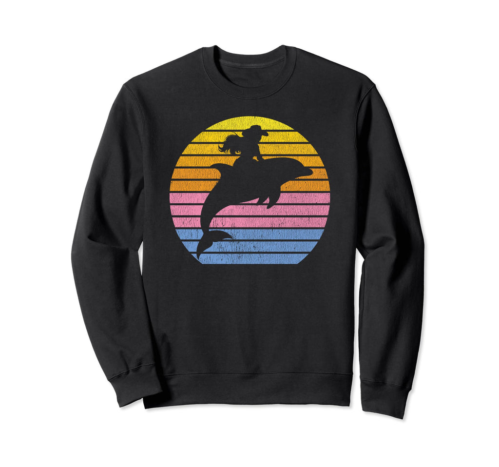 Coastal Cowgirl Sunset Surf Sweatshirt - Aesthetic Graphic for Adults - T-Shirt, Sweatshirt, Hoodie