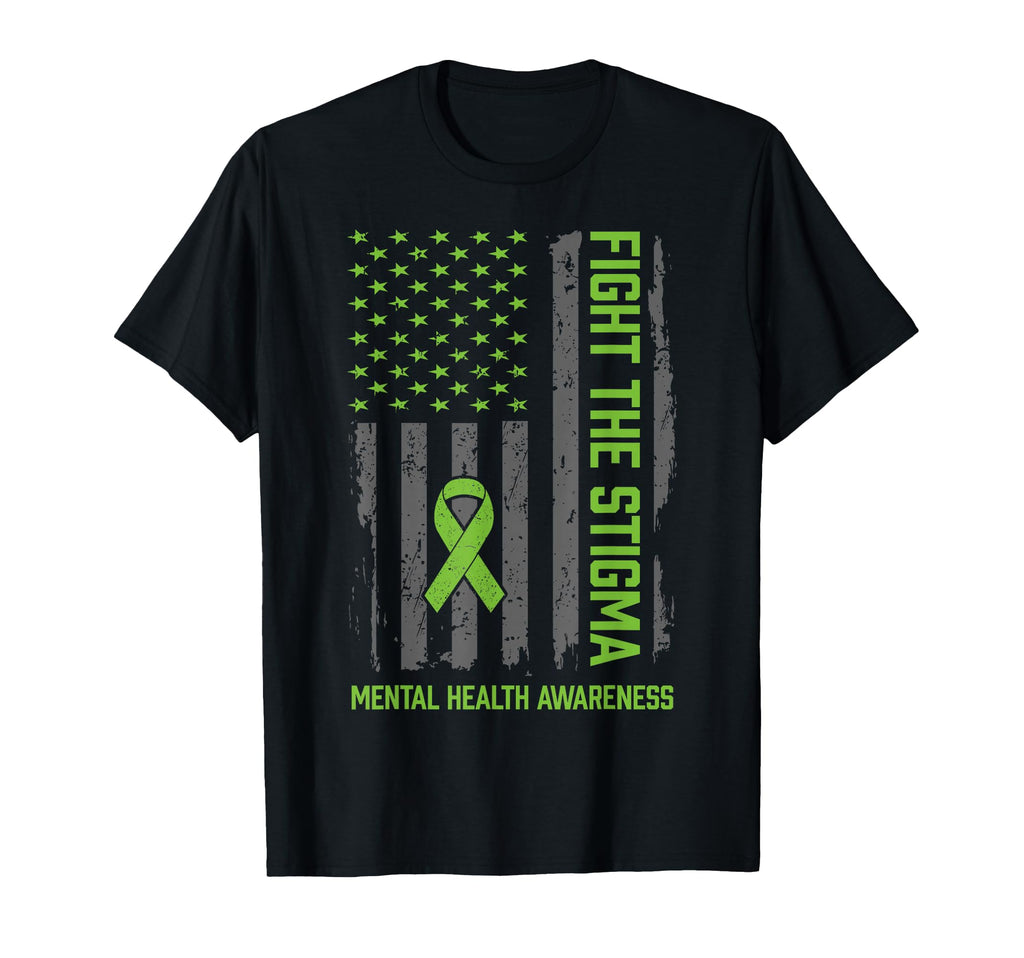 Mental Health Awareness Fight Stigma T-Shirt - Trendy Graphic Men Women - T-Shirt, Sweatshirt, Hoodie